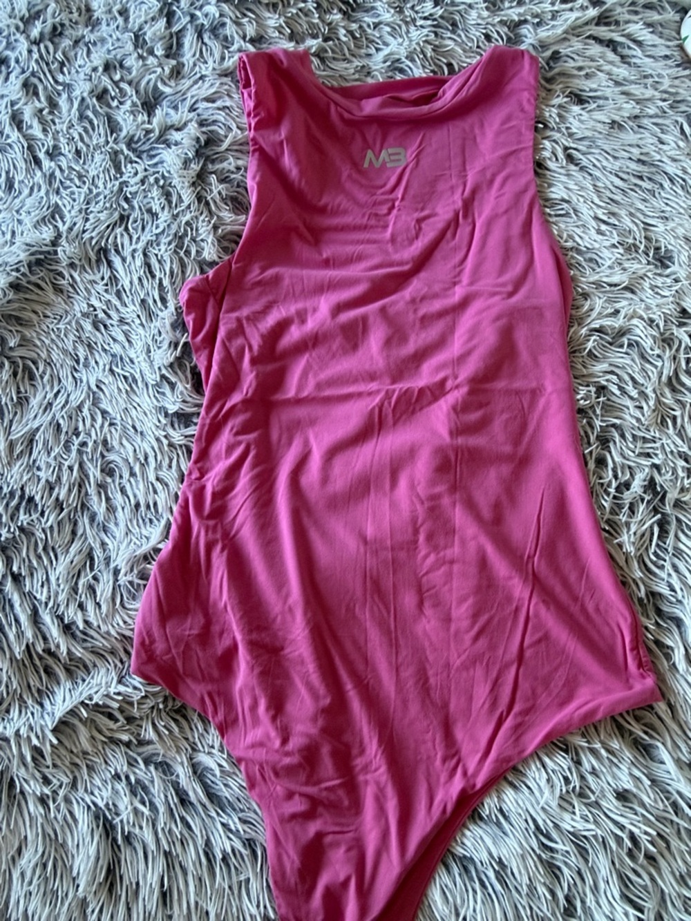 Pink Sleeveless Minibeast Bodysuit